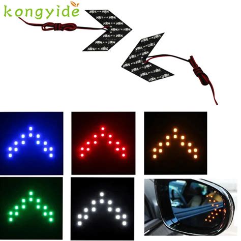 Car Accessories Pcs Volt Auto Led Lights Smd Led Arrow Panel Rear