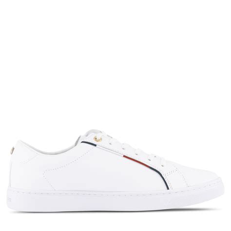 Tommy Hilfiger Signature Sneaker Womens White Hype DC