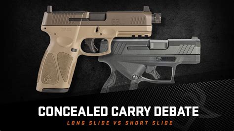 Conceal Carry Debate Short Slide Vs Long Slide