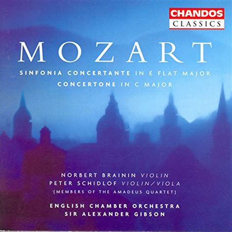 Mozart Sinfonia Concertante Concertone In C Major For 2 Violins By