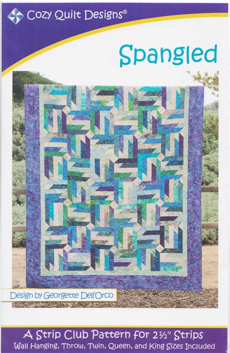 Spangled Cozy Quilt Designs Pattern Jordan Fabrics