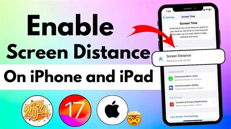 Enable Screen Distance On IPhone And IPad 2023 How To Turn On