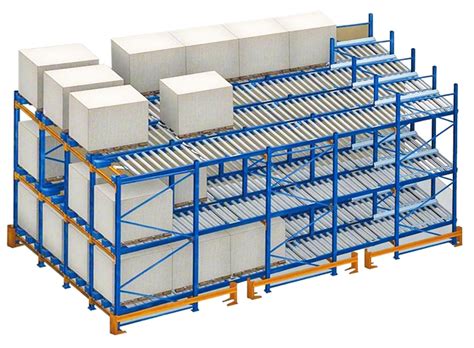 Gravity Pallet Flow Racks Gravity Racking Warehouse Storage Racking