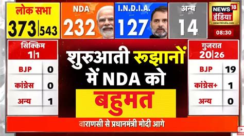 सिर्फ 30 मिनट में बहुमत पार पहुंचा Nda Election Results 2024