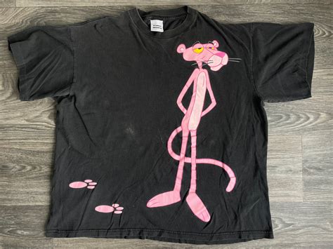 Pink Panther Stanley Desantis Shirt 1996 Vintage Huge Double Etsy