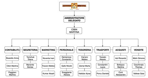 ORGANIGRAMMA AZIENDALE P4P