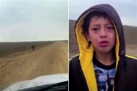 Heartbreaking Video Shows Sobbing Boy Abandoned By Smugglers At Us Mexico Border Breaking911