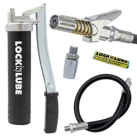 Locknlube Locknlube Grease Gun 14 Oz Cartridge Capacity 20 In Hose Length 8000 Psi Max