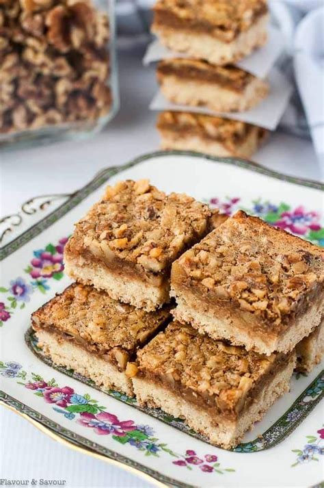 These Gluten Free Maple Walnut Squares Have A Delicious Chewy Maple