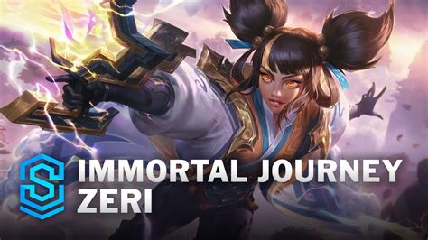 Immortal Journey Zeri Skin Spotlight League Of Legends Youtube