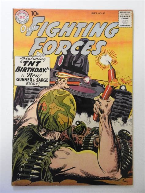 Our Fighting Forces Fn Condition Comic Books Silver Age