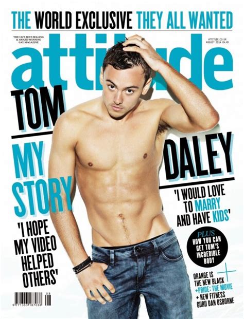 Tom Daley Elu Homme Le Plus Sexy De L Ann E Le Plongeur Gay Se