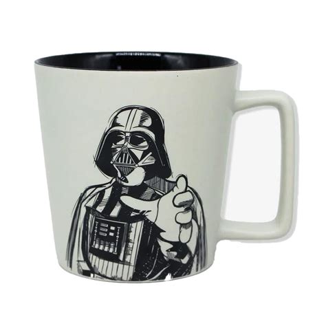 Caneca De Cer Mica Buck Darth Vader Star Wars Ml Unidade