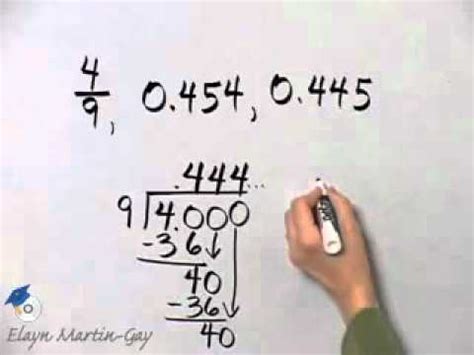 Martin Gay Basic College Math Ch 4 Ex 6 YouTube