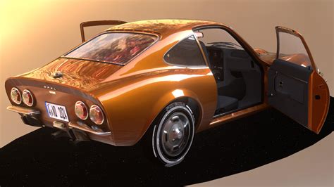 Opel Gt For Daz Studio By Nerdadantes