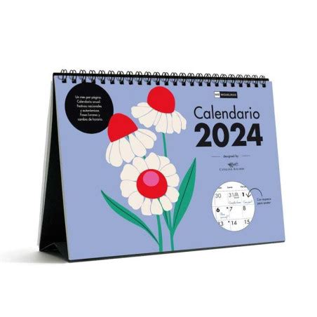 Calendario Sobremesa Miquelrius Trends Flores