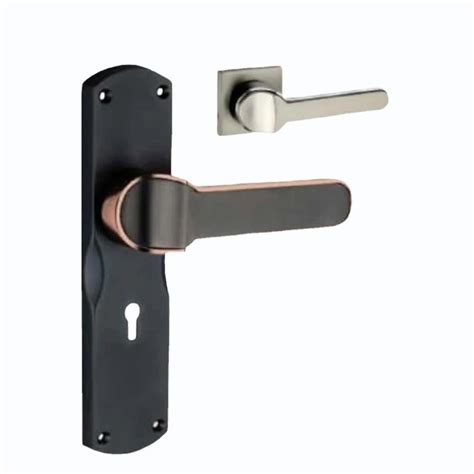 Stainless Steel Mzh 2017 Zinc Mortise Handles Exterior Door Satin At Rs 732set In Aligarh