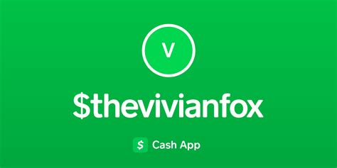 Pay Thevivianfox On Cash App