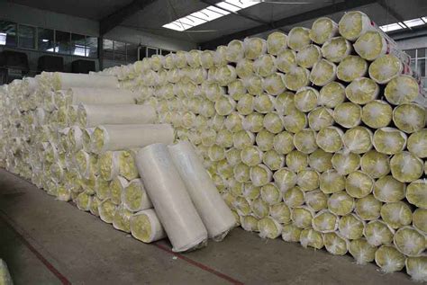 White Vinyl Faced Fiberglass Wool Insulation Fiber Glass Wool Wall Roof