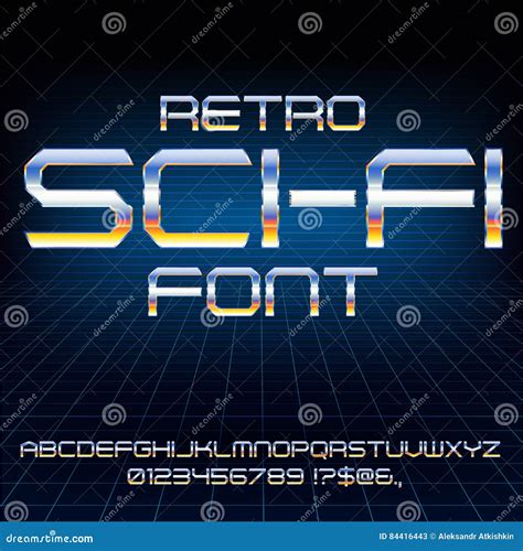 Retro Futuristic Font