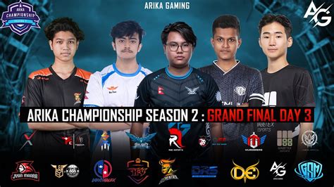 NP PUBG MOBILE ARIKA CHAMPIONSHIP S02 GRAND FINAL DAY 3 FT DE