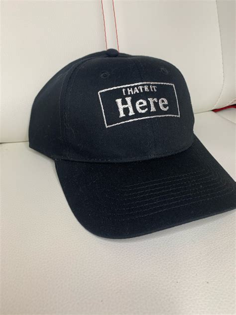 I Hate It Here Black Hat Etsy