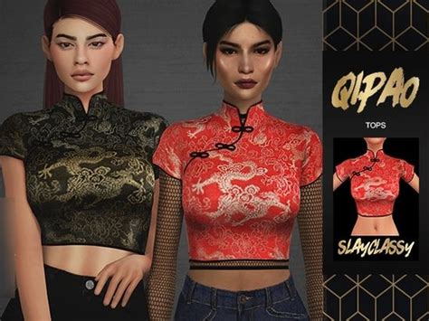 Cultural Lookbook Chinese Sims 4 Dresses Sims 4 Mods Clothes