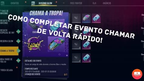 Como Completar O Evento Chamar De Volta No Free Fire Em Menos De Dia