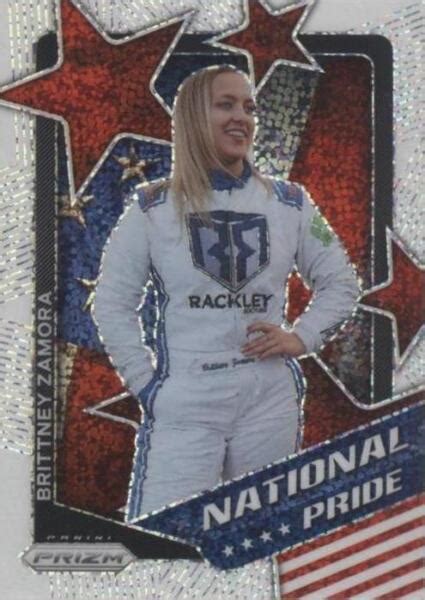 Panini Prizm National Pride White Sparkle Prizm Np Brittney