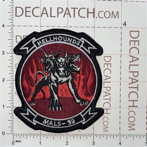 Usmc Mals 39 Hellhounds Patch Decal Patch Co