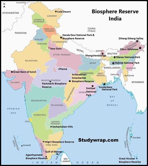 Biosphere Reserves In India Complete State Wise List Study Wrap