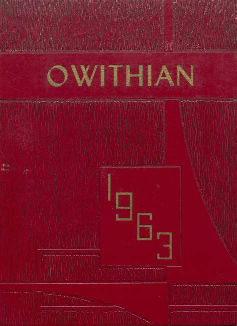 1963 yearbook from Owen-Withee High School from Owen, Wisconsin for sale