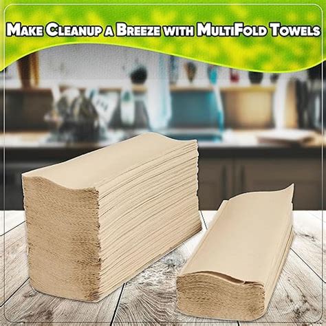 Snapklik Kraft Multifold Paper Towels Case Of