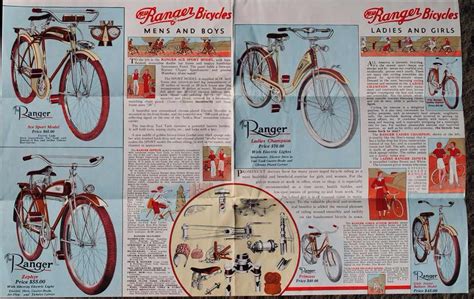 1936 Mead Ranger Ace Version Girls Bike Catalog Photo Wanted Wanted