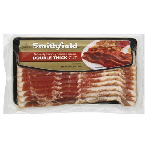 Smithfield Bacon Hickory Smoked Butchers Sliced Products Lowes