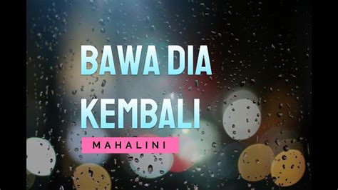 Mahalini Bawa Dia Kembali Lyric Cover Cover By Syiffa Syahla