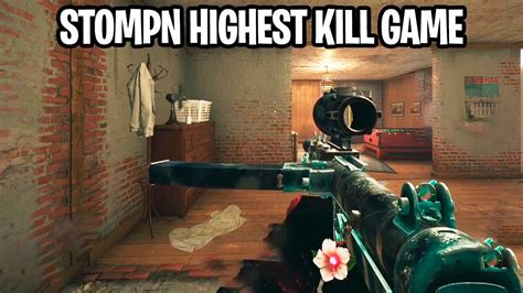 Stompn Highest Kill Game In Rainbow Six Siege Youtube