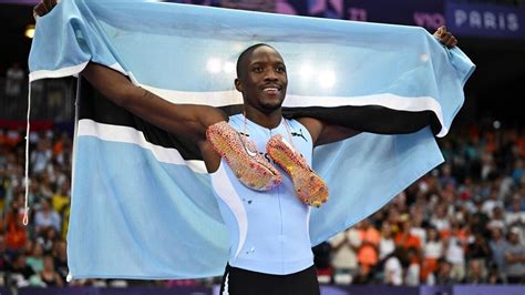 Olympics Botswanas Tebogo Triumphs In Mens M Super Syd