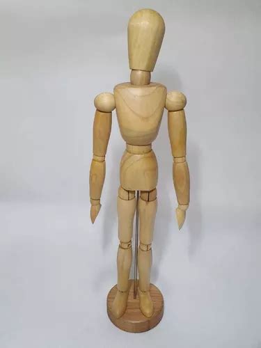 Boneco Articulado Madeira Desenho Manequim Cm Modelo Parcelamento