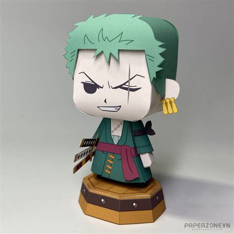 One Piece - Paper Toys One Piece: Zoro | Paperzone VN