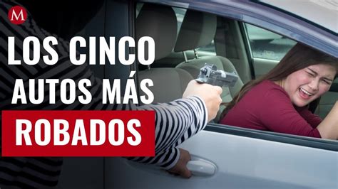 Estos Son Los Cinco Autos Más Robados En México Grupo Milenio