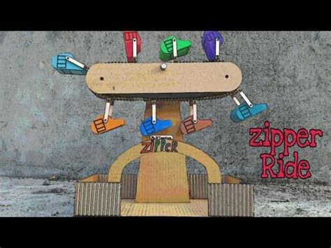 DIY - Zipper Ride | How to Make A Homemade Carnival Zipper Ride | @Mr.V Creation - YouTube ...