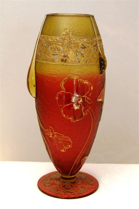 Daum Nancy Glass Vase For Sale Classifieds