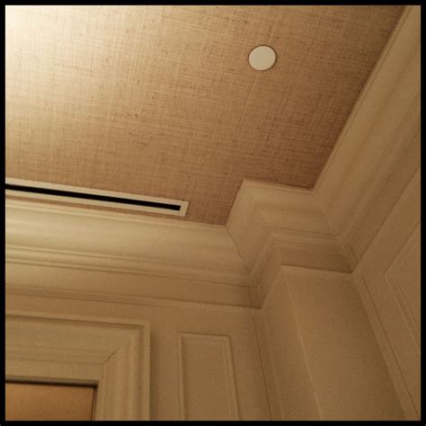 Grasscloth Ceiling Interieur Huis Wallpapers