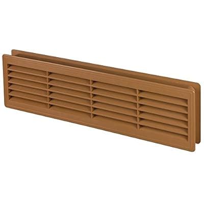 Buy Bathroom Door Air Vent Grille 455mm X 135mm 18 X 5 3 Inch Two