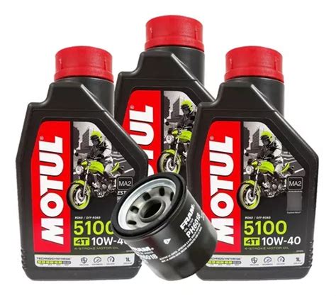 Kit Troca Oleo E Filtro Suzuki V Strom 1000 Motul 10w40 Parcelamento