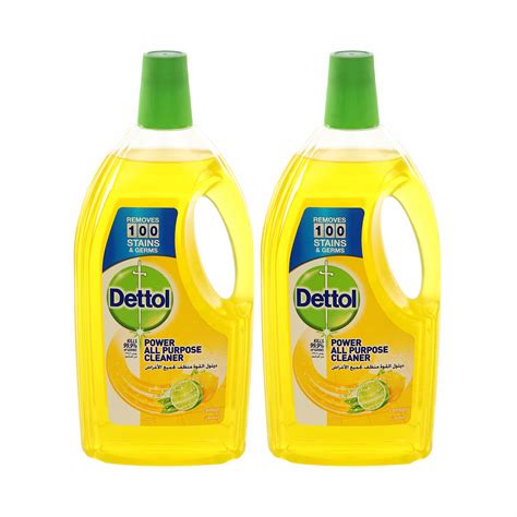 Dettol Healthy Home All Purpose Cleaner Lemon 4in1 900ml × 2pcs Sharjah Co Operative Society