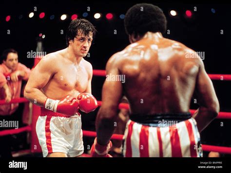 SYLVESTER STALLONE CARL WEATHERS ROCKY (1976 Stock Photo: 30618994 - Alamy