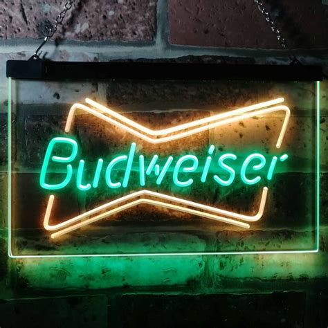 Budweiser 1 Led Neon Sign Neon Sign Led Sign Shop Whats Your Sign