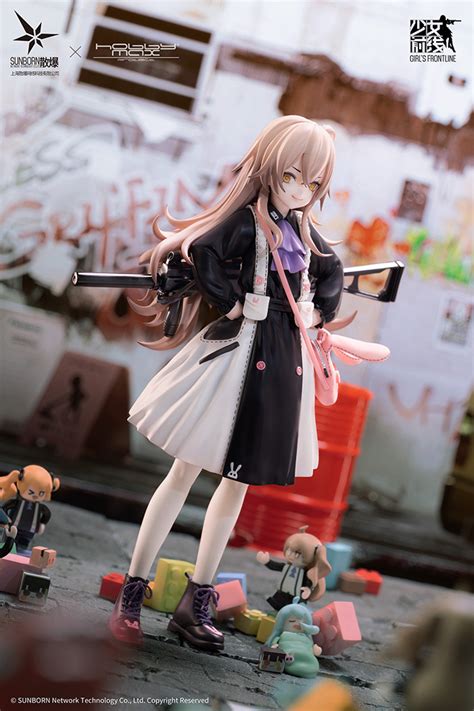 Girls Frontline Ump45 Lop Eared Rabbit Agent Ver 17 Scale Pvc Figure